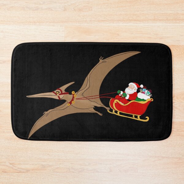 Item preview, Funny Pterodactyl Santa Christmas Adventure designed and sold by daphsam.