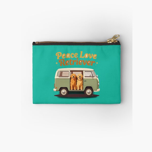 Item preview, 70s Retro Van Life Golden Retriever Vintage Dog designed and sold by A-to-y.