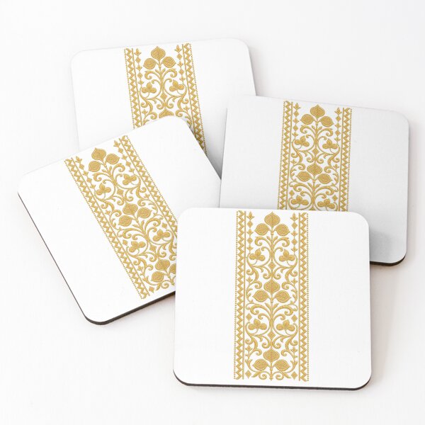 Item preview, Circassian Gold Embroidery Ornament Adyghe Art designed and sold by ys96.
