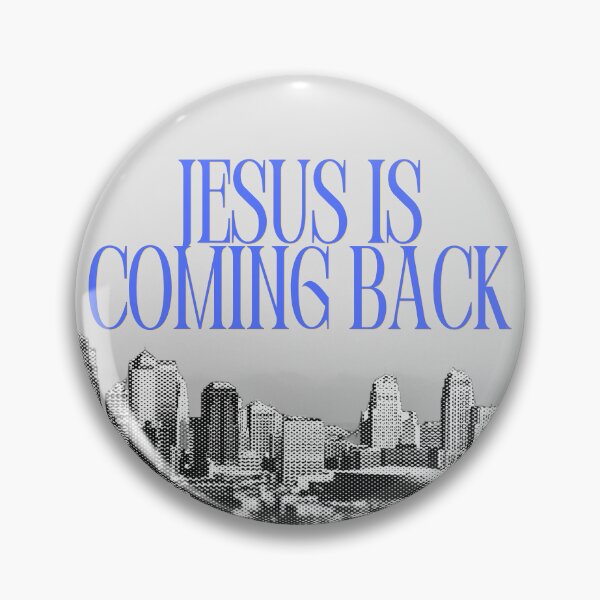 Item preview, Jesus Is Coming Back City Skyline Faith Apparel designed and sold by LensDyn™.