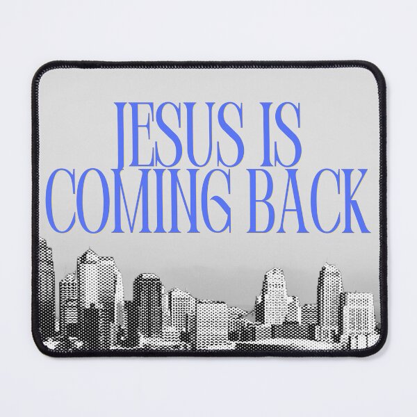 Item preview, Jesus Is Coming Back City Skyline Faith Apparel designed and sold by LensDyn™.