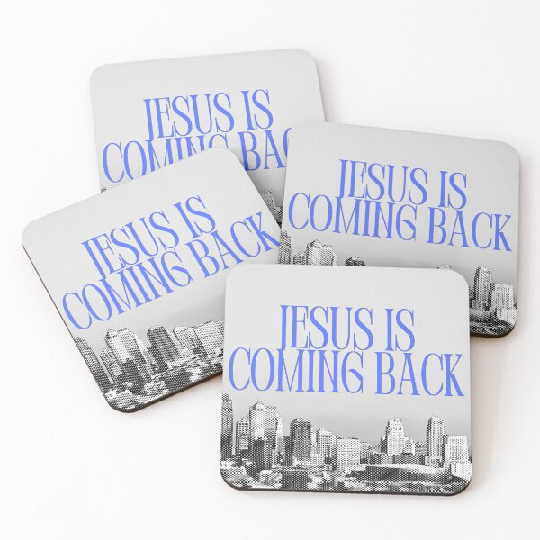 Item preview, Jesus Is Coming Back City Skyline Faith Apparel designed and sold by LensDyn™.