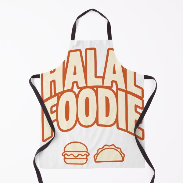 Item preview, Halal Foodie Retro Food Lover Muslim Gift designed and sold by ys96.