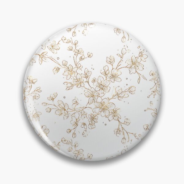 Item preview, Golden Floral Harmony Pattern designed and sold by Agnisherl.