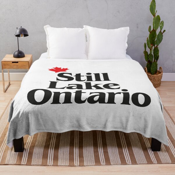 Item preview, Still Lake Ontario Not America – Canadian Protest Maple Leaf Design designed and sold by paulo silveira.