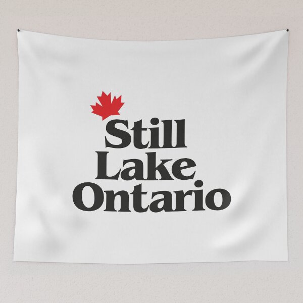 Item preview, Still Lake Ontario Not America – Canadian Protest Maple Leaf Design designed and sold by paulo silveira.