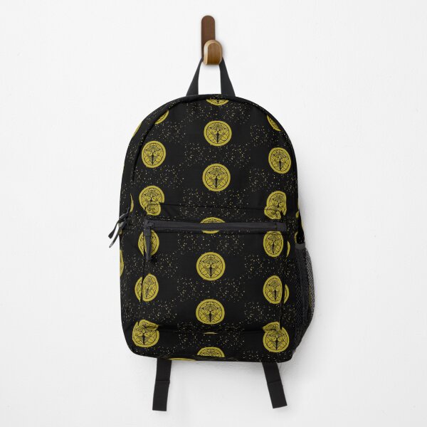 Item preview, Uesugi Kenshin Tobi-Suzume Crest Samurai Mon Faux Gold Dust Black Tile / Japanese Crest  designed and sold by 戦国まーけっと SENGOKU MARKET.