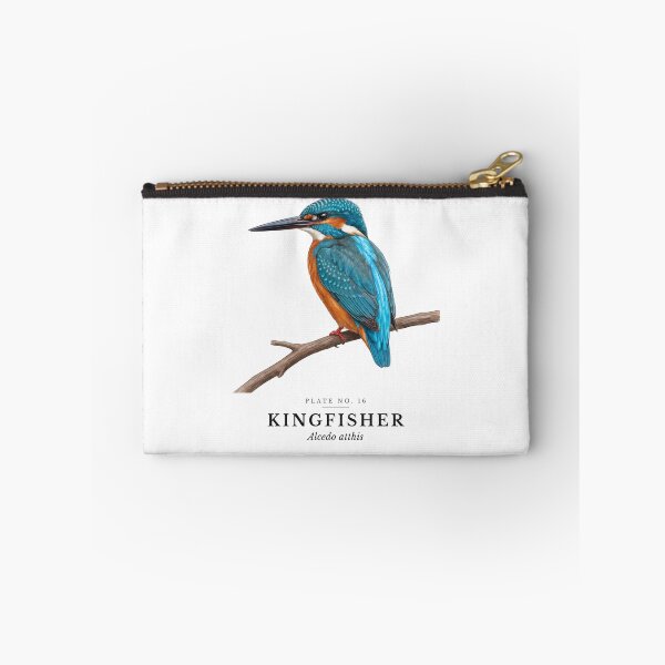 Item preview, Kingfisher Vintage Bird Plate - Alcedo atthis designed and sold by SavannahMerch.