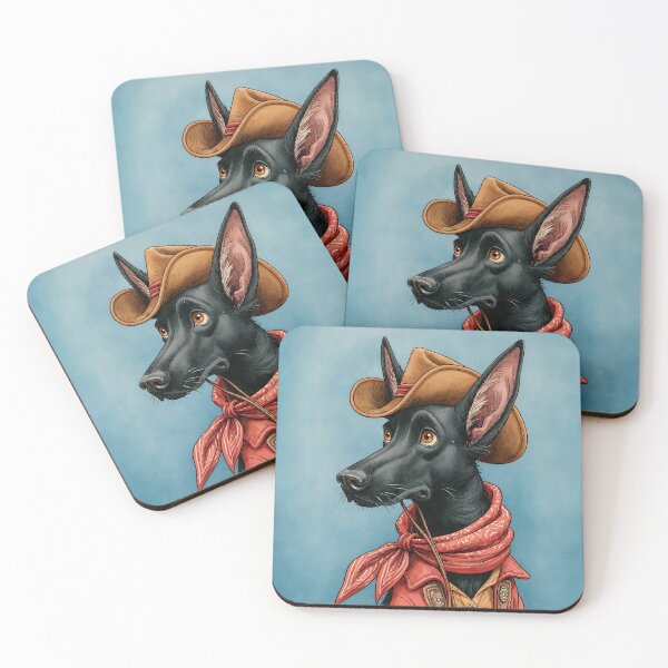 Item preview, German Shepherd Cowboy designed and sold by prettykaler.
