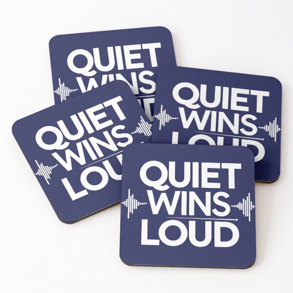 Item preview, Quiet Wins Loud. Minimalist Motivational Quote designed and sold by Aarvya Fashion Club ( A.F.C ).