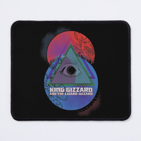 Item preview, Lizard Vintage Wizard Band Gizzard King Albums designed and sold by ArtShopNathani.