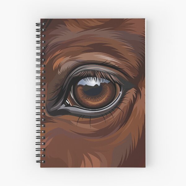 Item preview, A close-up view of a horse's eye designed and sold by Cheval-de-coeur.