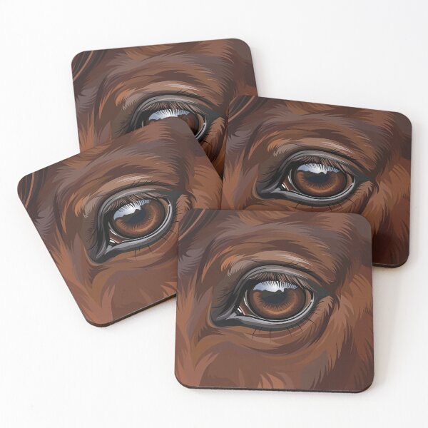 Item preview, A close-up view of a horse's eye designed and sold by Cheval-de-coeur.