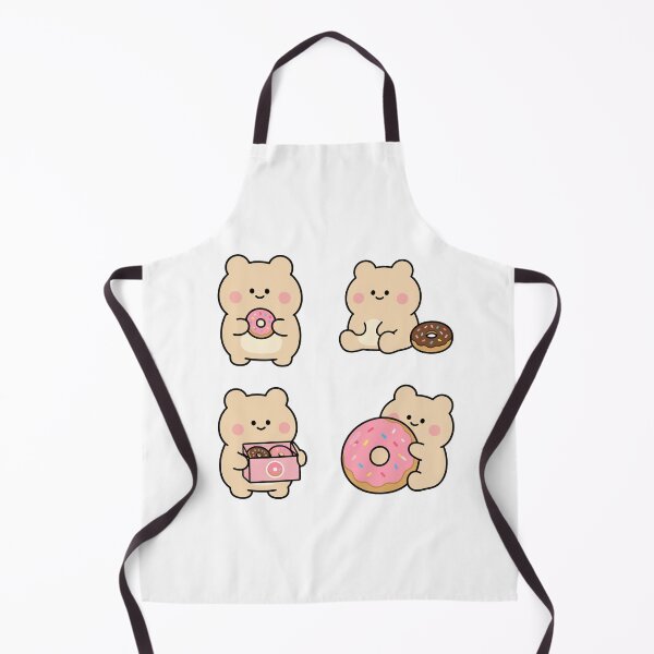 Item preview, Cream Bear Donuts – Cute Kawaii Cartoon designed and sold by Moffyuniverse.
