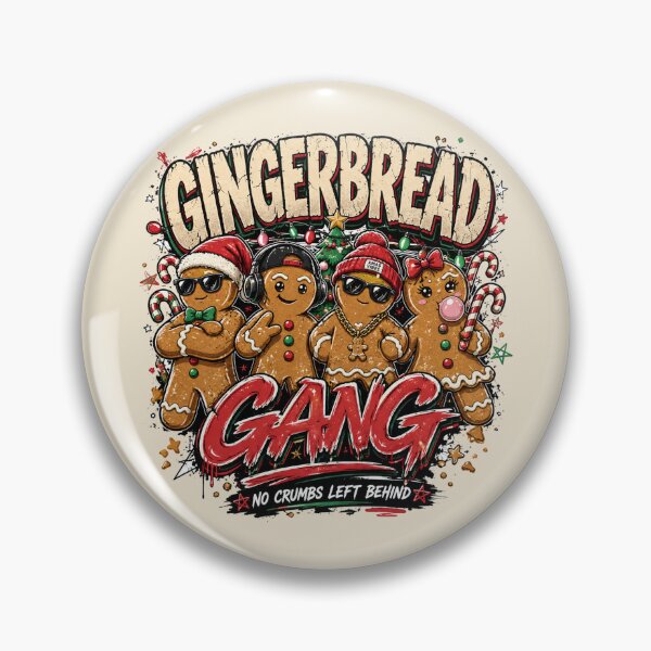 Item preview, Gingerbread Gang – Funny Christmas Cookie Streetwear designed and sold by warlistop.