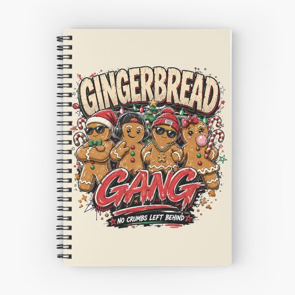 Item preview, Gingerbread Gang – Funny Christmas Cookie Streetwear designed and sold by warlistop.