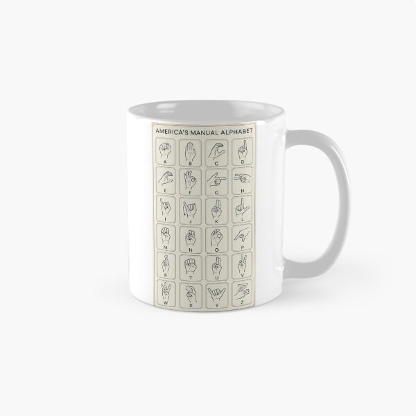 Item preview, USA Manual Alphabet designed and sold by deafhoops1.