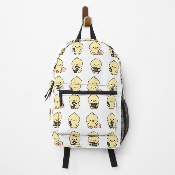 Item preview, Yellow Chick Movie Night – Cute Kawaii Cartoon designed and sold by Moffyuniverse.