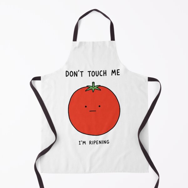 Item preview, Funny Tomato Don't Touch Me Yet designed and sold by MonkiFlipp.