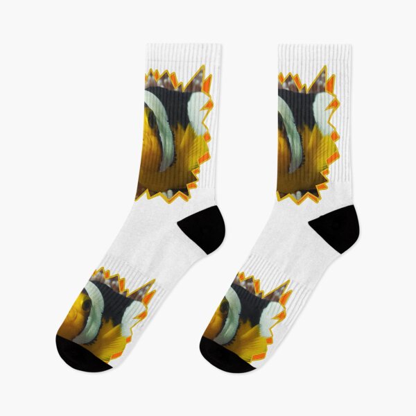 Item preview, Saddleback Clownfish Close-Up Starburst * Raja Ampat Art |  designed and sold by Photo & Design Ute Niemann.