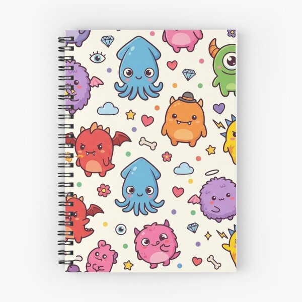 Item preview, Cute Monster Party Seamless Pattern designed and sold by lungpleecha.