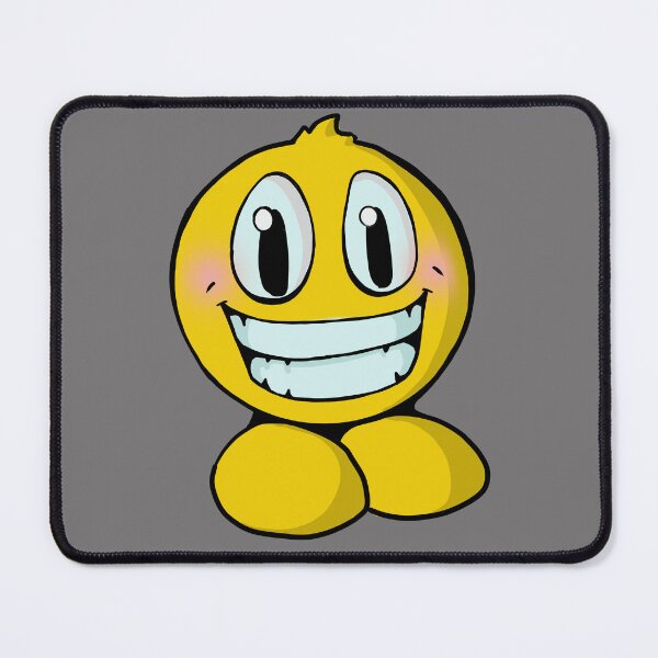 Item preview, Happy Yellow Goofy Cartoon Character designed and sold by Stoner Steve.