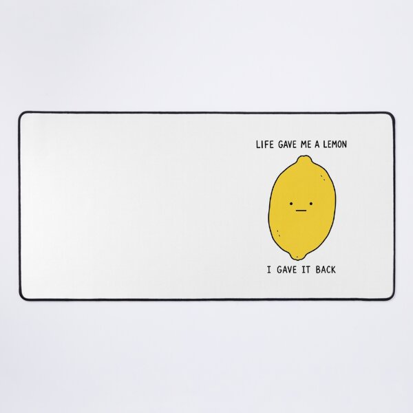Item preview, Funny Lemon Life Gave Me A Lemon designed and sold by MonkiFlipp.