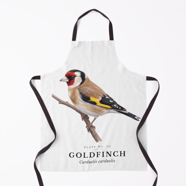 Item preview, Goldfinch Vintage Bird Plate - Carduelis carduelis designed and sold by SavannahMerch.