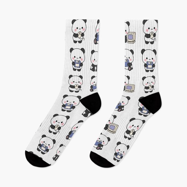 Item preview, Panda Retro Computer Gaming – Cute Kawaii Cartoon designed and sold by Moffyuniverse.