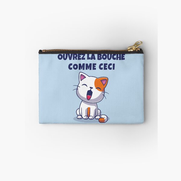Item preview, Please Open Your Mouth Like This – Funny Cat Dentist Meme 4 designed and sold by WordPlayStudio.