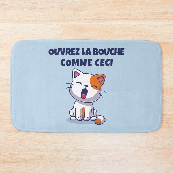 Item preview, Please Open Your Mouth Like This – Funny Cat Dentist Meme 4 designed and sold by WordPlayStudio.
