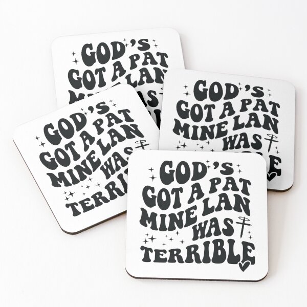 Item preview, God's Got A Plan Mine Was Terrible, Funny Christian, Religious Women designed and sold by CloudyPress.