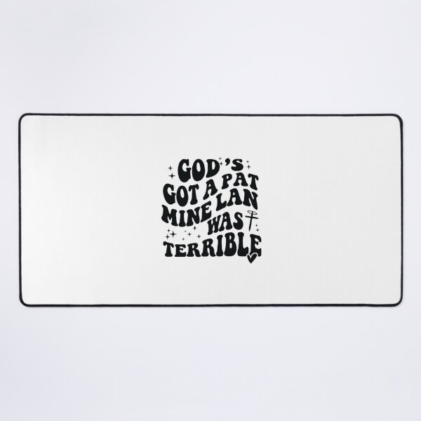 Item preview, God's Got A Plan Mine Was Terrible, Funny Christian, Religious Women designed and sold by CloudyPress.