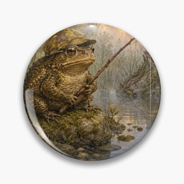 Item preview, The Patient Pond Fisher designed and sold by thewandswant.