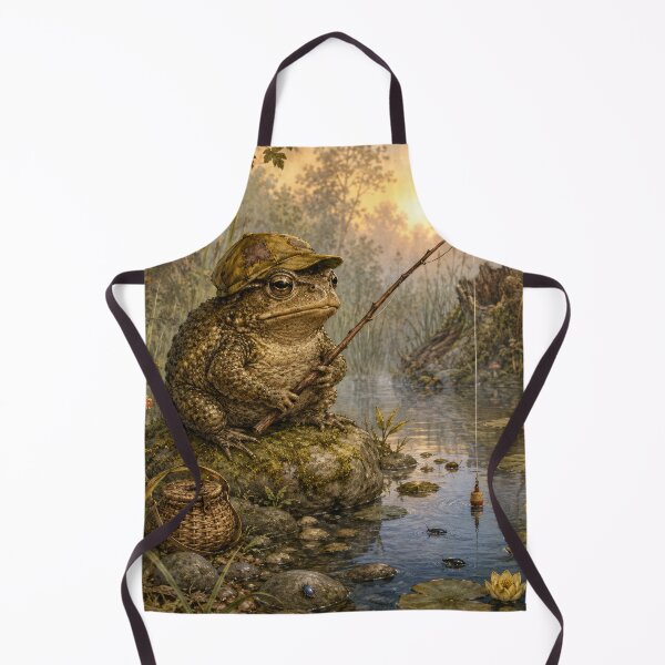 Item preview, The Patient Pond Fisher designed and sold by thewandswant.