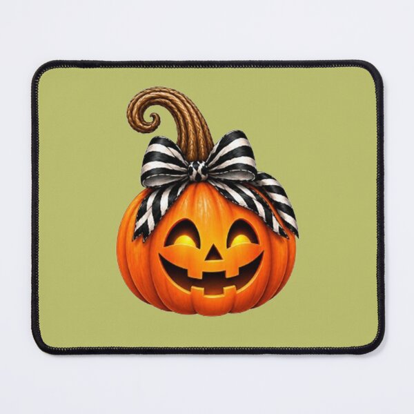 Item preview, Pumpkin Bow Tie Halloween – Black and White Zebra Design designed and sold by annenambiro.