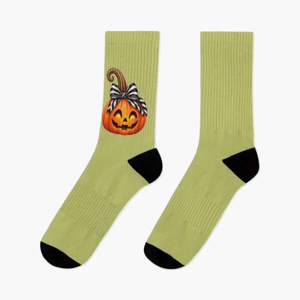 Item preview, Pumpkin Bow Tie Halloween – Black and White Zebra Design designed and sold by annenambiro.