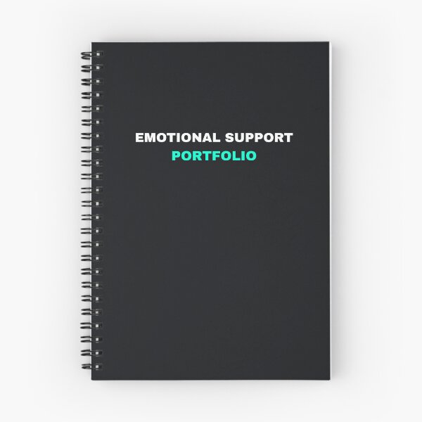 Item preview, Funny Emotional Support Portfolio Crypto Finance Minimalist designed and sold by ShapingMinds.