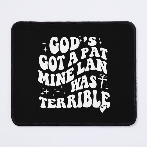 Item preview, God's Got A Plan Mine Was Terrible, Funny Christian, Religious Women designed and sold by CloudyPress.