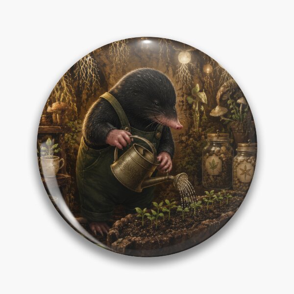 Item preview, The Mole’s Magical Underground Garden designed and sold by thewandswant.