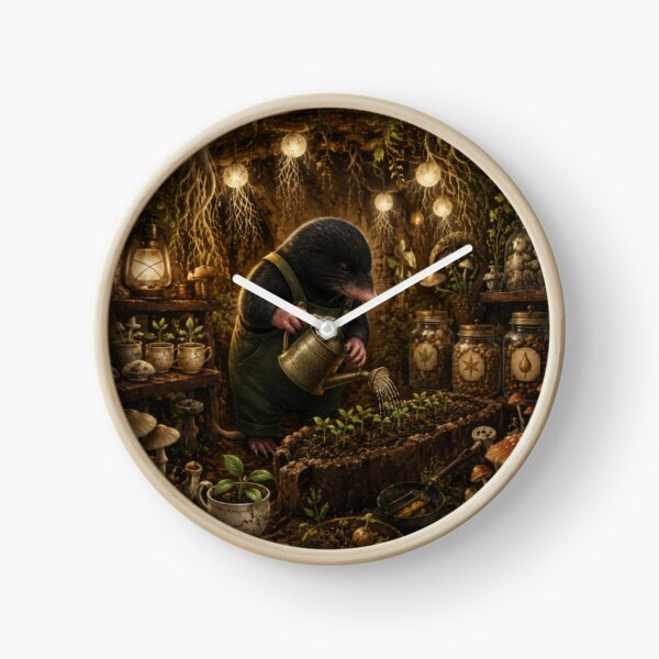 Item preview, The Mole’s Magical Underground Garden designed and sold by thewandswant.