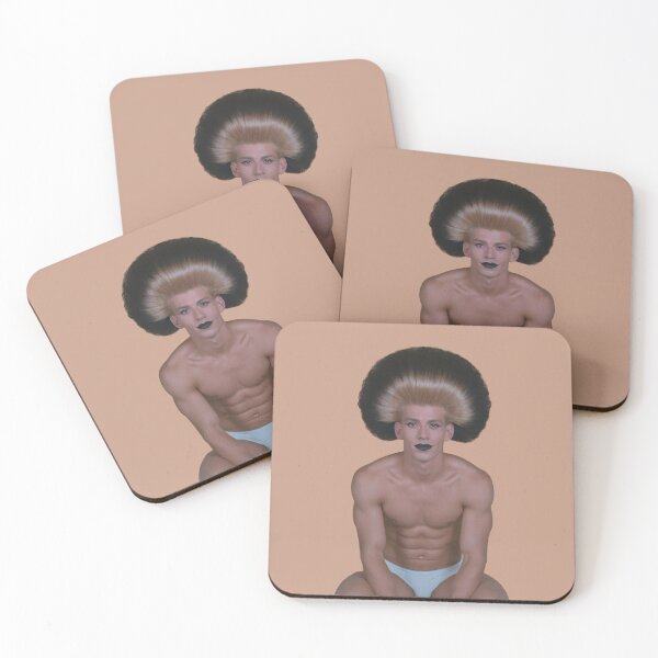 Item preview, Avant-Garde Glamour - Big Hairstyle Male Portrait designed and sold by gayishdesign.