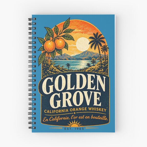 Item preview, Golden Grove Whiskey – Vintage California T-Shirt designed and sold by Beaurozier.