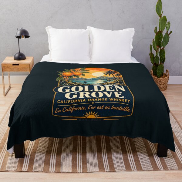 Item preview, Golden Grove Whiskey – Vintage California T-Shirt designed and sold by Beaurozier.