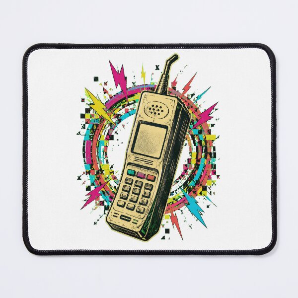 Aperçu de l'œuvre Téléphone brique vintage des années 90 créée et vendue par Aissami.