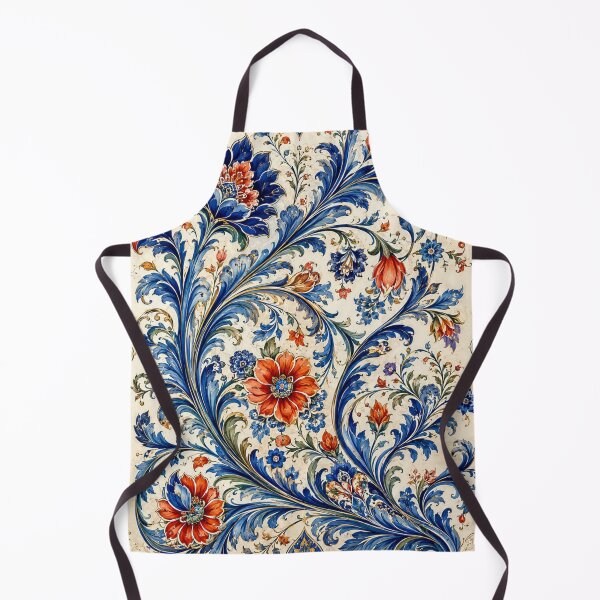 Item preview, Norwegian Blue Telemark Rosemaling ,Rosemaling Blue and Red designed and sold by Owneysweet.