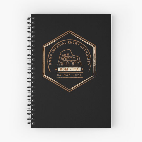 Item preview, Rome Mid‑Century Passport Stamp Retro Travel Sticker designed and sold by stickercuffs.