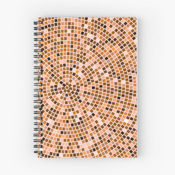 Item preview, intage Disco Glam – Concentric Mirror Tile Mosaic | Brown designed and sold by Frohyou.