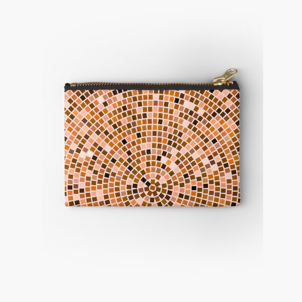 Item preview, intage Disco Glam – Concentric Mirror Tile Mosaic | Brown designed and sold by Frohyou.