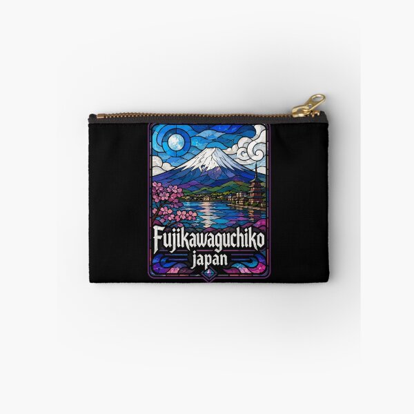 Item preview, Fujikawaguchiko Japan Fuji Stained Glass Art Travel designed and sold by TomFrontierArt.